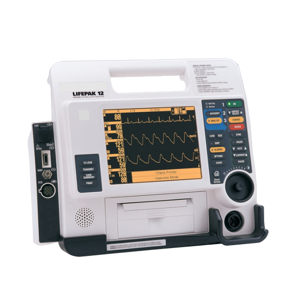 Physio Control Lifepak 12 Defibrillator/Monitor – Refurbished