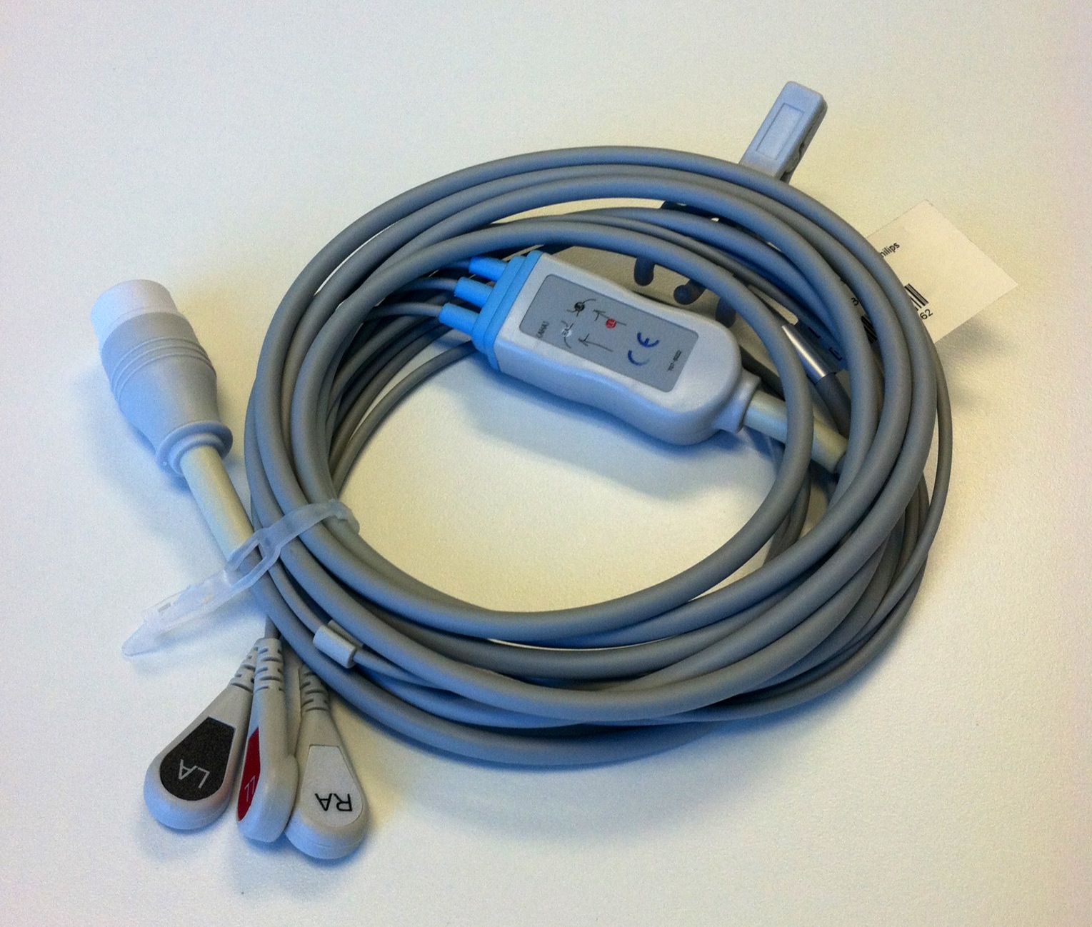 Philips 3 Lead Ecg Cable 12 Pins Coast Biomedical Equipment