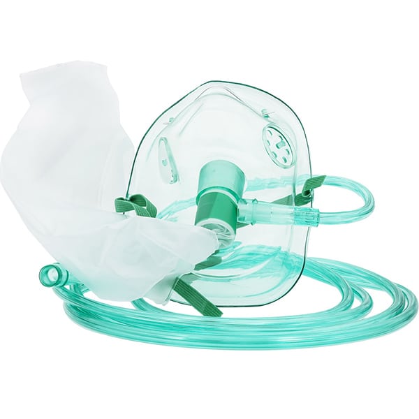 Dynarex Adult Non-Rebreather Oxygen Mask With Foot Tubing, 43% OFF