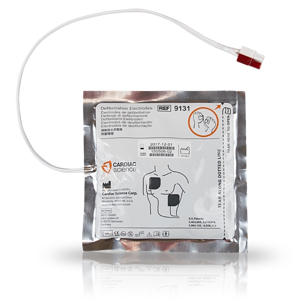 Cardiac Science Powerheart G3 AED Electrodes – Adult