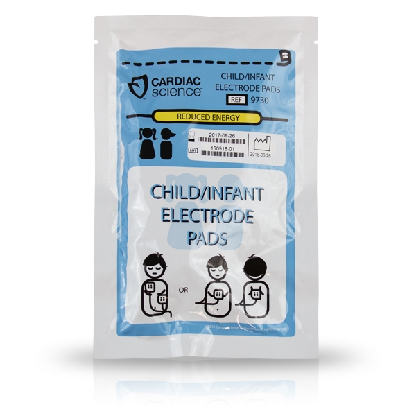 Cardiac Science Powerheart G3 AED Electrodes – Pediatric