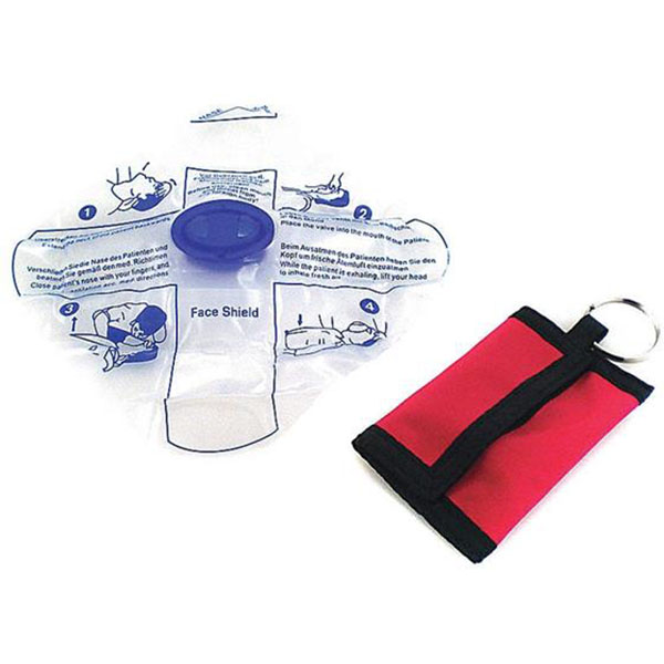 Medsource CPR Faceshield W/ Red Pouch