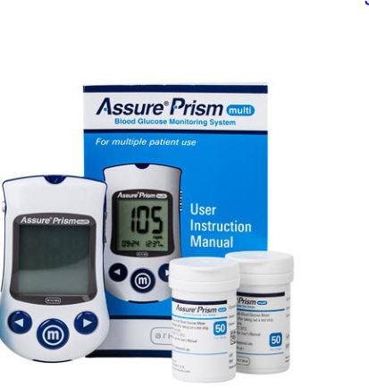 Glucose Meter Assure Prism Basic Kit – Orange
