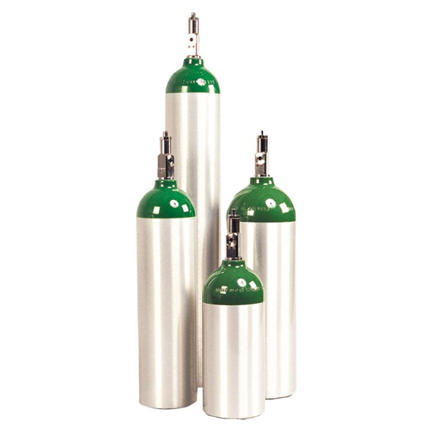 Oxygen Cylinder Size E Aluminum With Toggle ( Empty )