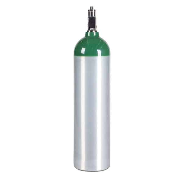 Oxygen Cylinder Size D W/ Toggle (Empty)