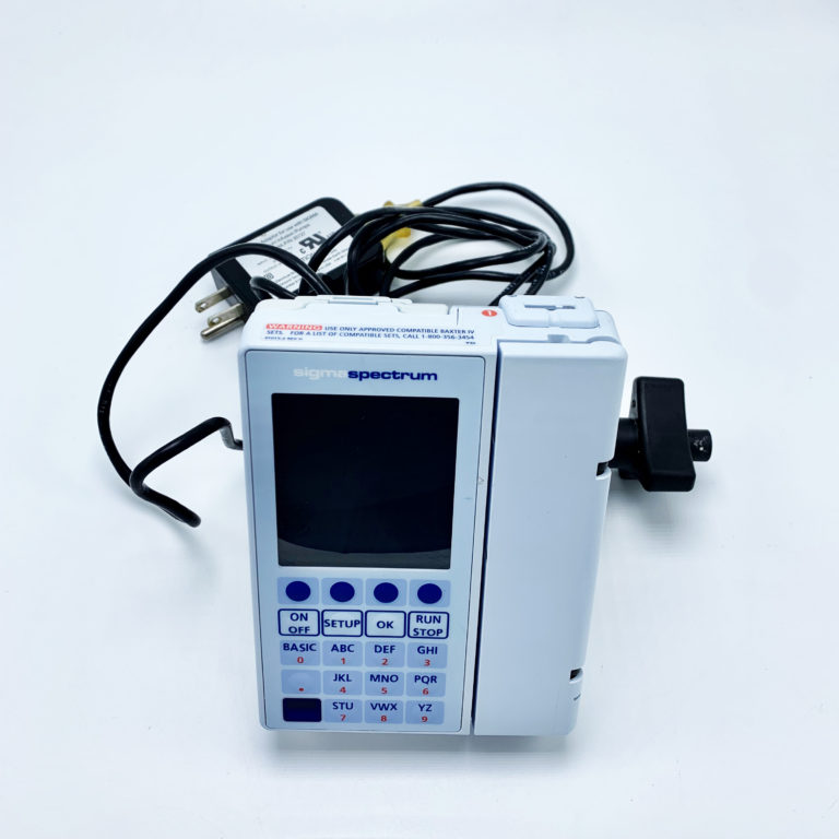 Sigma Spectrum IV Pump Refurbished I Coast Biomedical Equipment