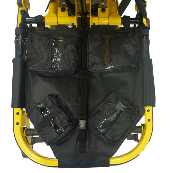 Stryker Cot Head End Storage Tray with Pouches