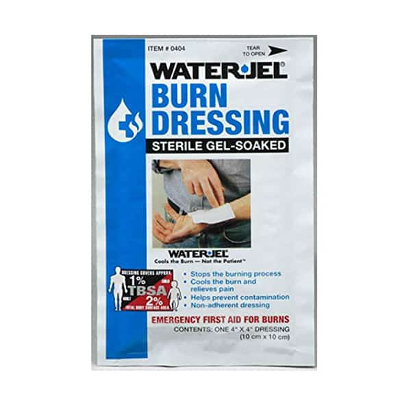 Water-Jel Burn Dressing 4″X 4″