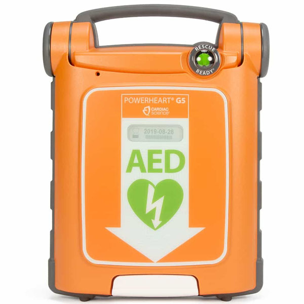 Cardiac Science G5 English/Spanish AED – Refurbished