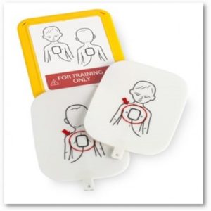 Prestan AED Trainer Pediatric Pads W/ Case