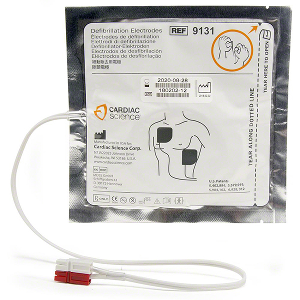 Powerheart G3 Defibrillator Pads | Adult | Coast Biomedical Equipment