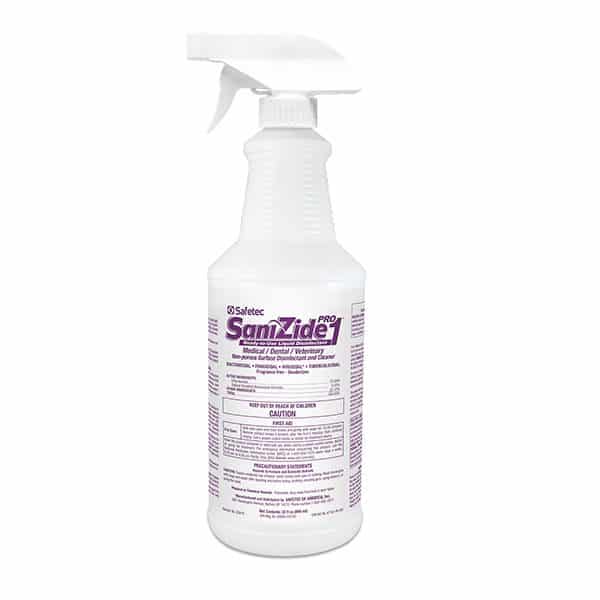Sanizide Pro 1 Surface Disinfectant Spray Bottle – 32 Oz
