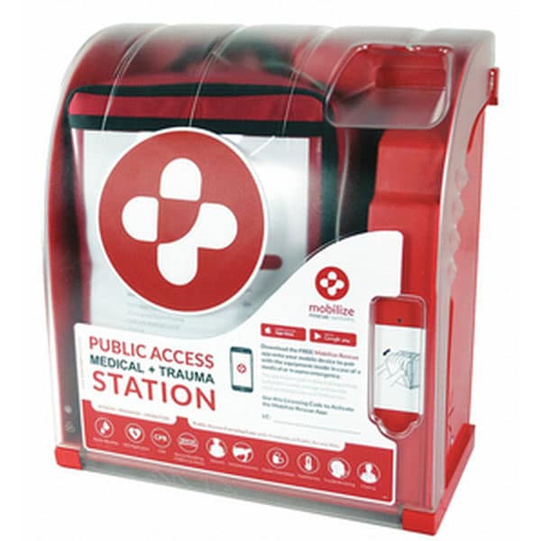 Zoll Public Access Rescue Station Alarmed Wall Cabinet – 8911-000510-01