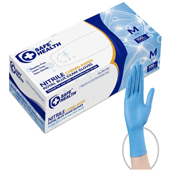 Powder Free Nitrile Sterile Gloves (BX/100)
