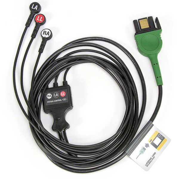 Lifepak 1000 3 Lead ECG Cable – 11111-000016