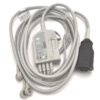 Zoll Compatible One-Piece 4-Lead ECG Monitor Cable